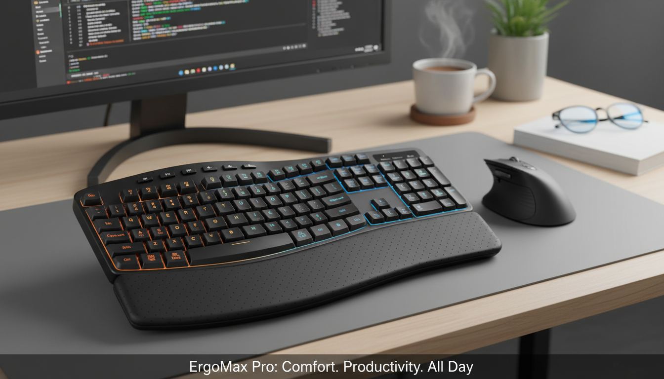 Top 5 Best Ergonomic Keyboards for All-Day Typing (Comfort Meets Productivity)